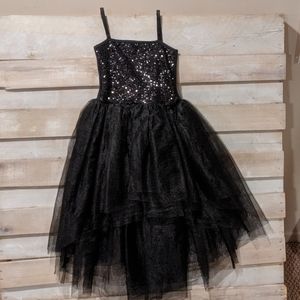 Ooh La La Couture Black Party Dress sz 8
